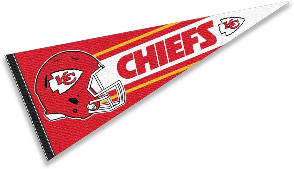 WinCraft Kansas City Chiefs Official 30 inch Large Pennant | Amazon (US)