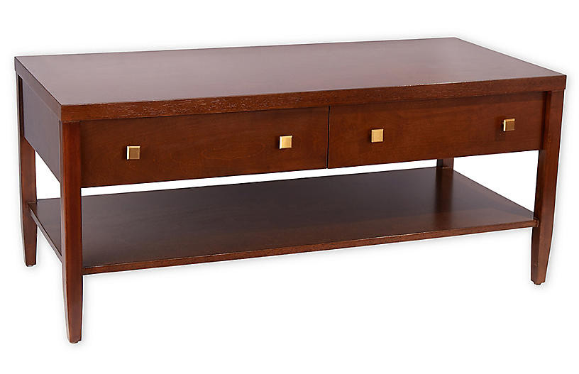 Ambrose Coffee Table, Walnut | One Kings Lane