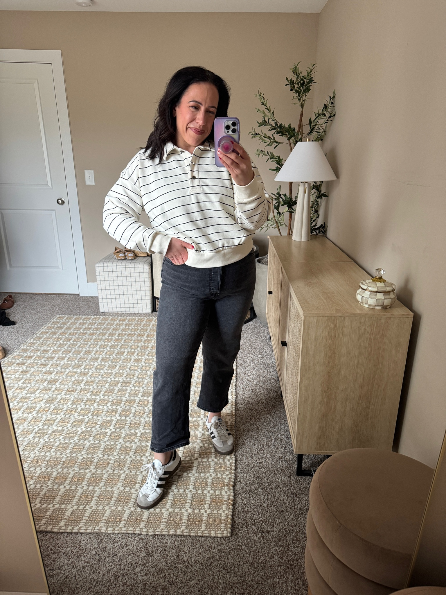 Saturday birthday party outfit! Easy mom on the go look! Wearing size large in top + true size in Levi’s denim! 

casual outfit, mom outfit, target fashion, high rise jean outfit 

#LTKFindsUnder50 #LTKSaleAlert #LTKMidsize