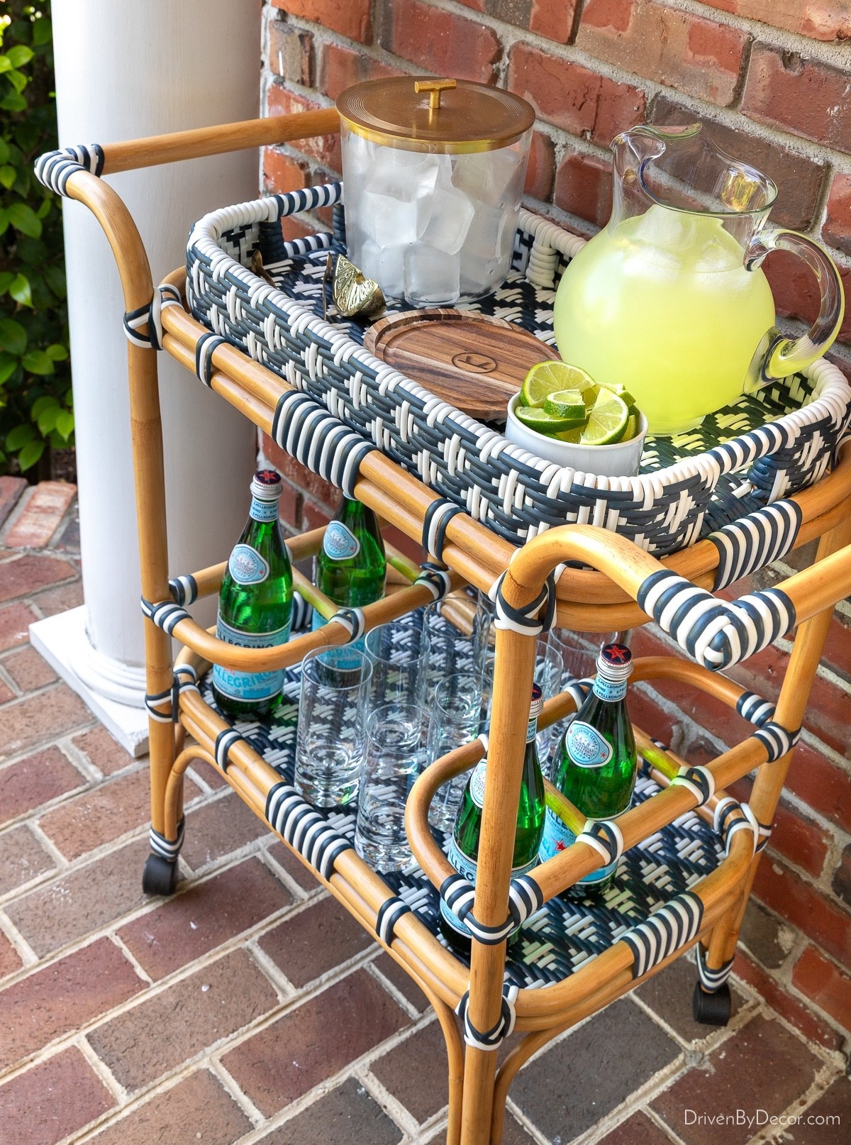 This stylish rolling bar cart from @Wayfair that comes in 3 color options is the BEST for entertaining both indoors and out! It makes the perfect drink station and I love that the top shelf doubles as a removable tray! 🙌🏻 I’ve linked it and my other outdoor entertaining faves! #wayfairpartner #ad #wishyouwerehere #outdoor #Wayfair

#LTKHome #LTKSeasonal