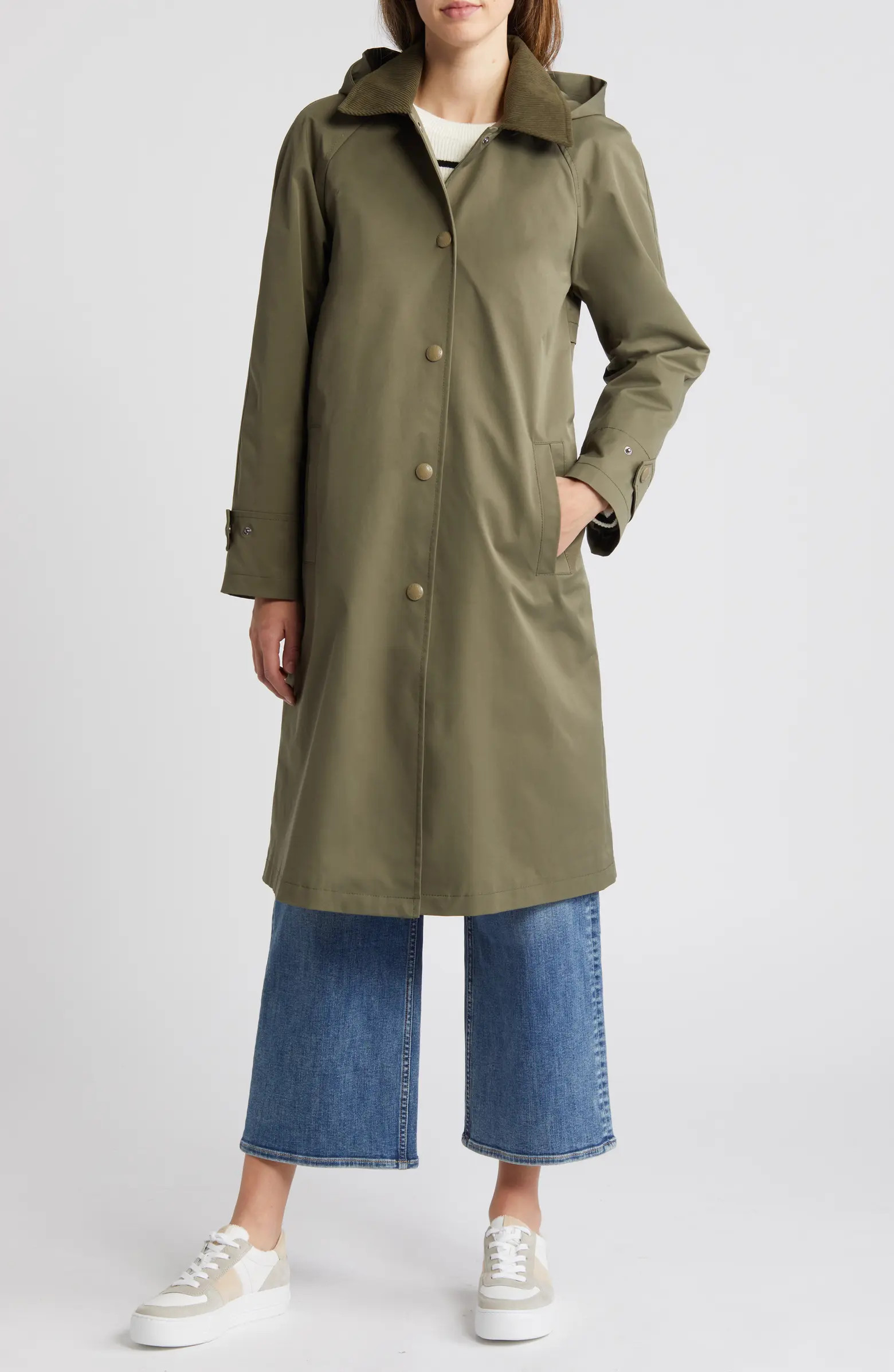 Mac Longline Coat with Removable Hood | Nordstrom