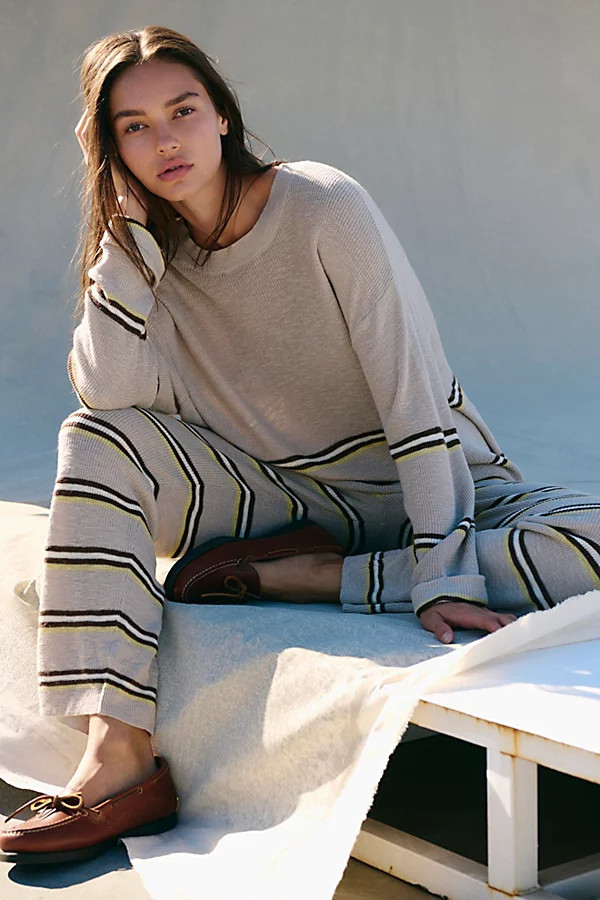 Mariner Sweater Co-Ord by free-est at Free People in French Oak Combo, Size: XS | Free People (UK)