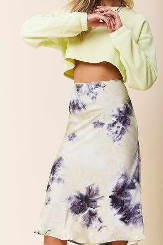 Tie-Dye Midi Skirt | Forever 21 (US)