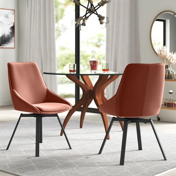 Ambrose Swivel Dining Chair | Wayfair North America