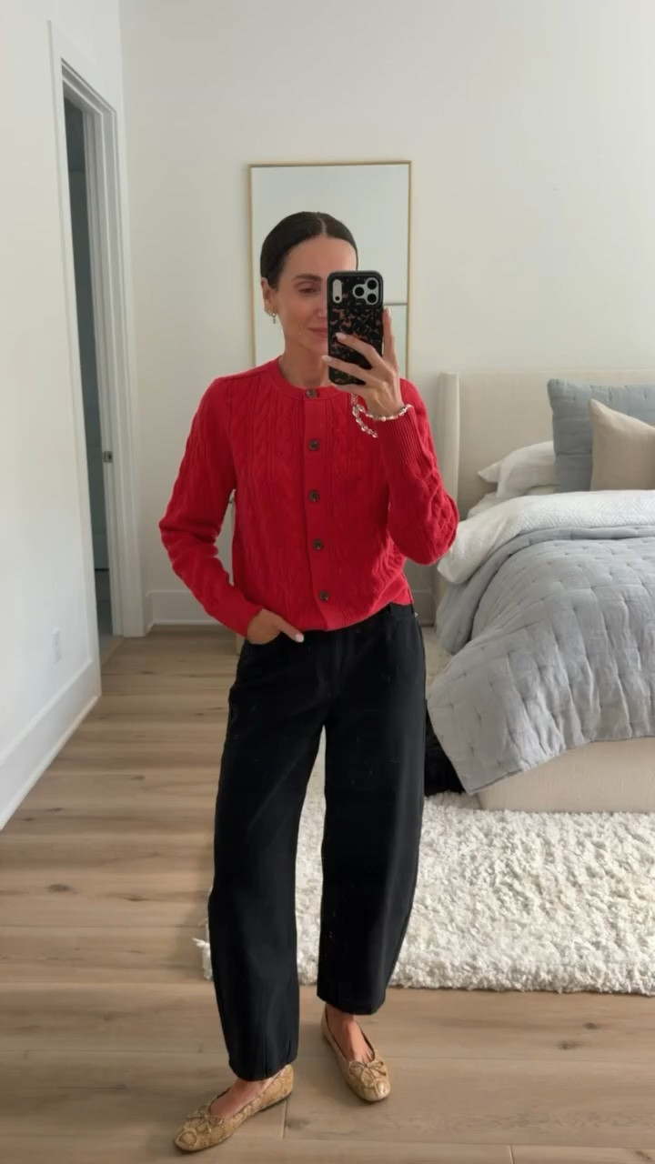 This red cardigan is the perfect pop of color for fall. I love pairing a bold sweater with classic black pants for an outfit that feels timeless, festive, and easy to wear all season.

red cardigan, fall sweater, black pants outfit, colorful fall outfit, classic fall style, knit cardigan, everyday outfit, women’s fall fashion, transitional style, elevated basics, annabrstyle

#LTKootd #LTKSeasonal #LTKOver40