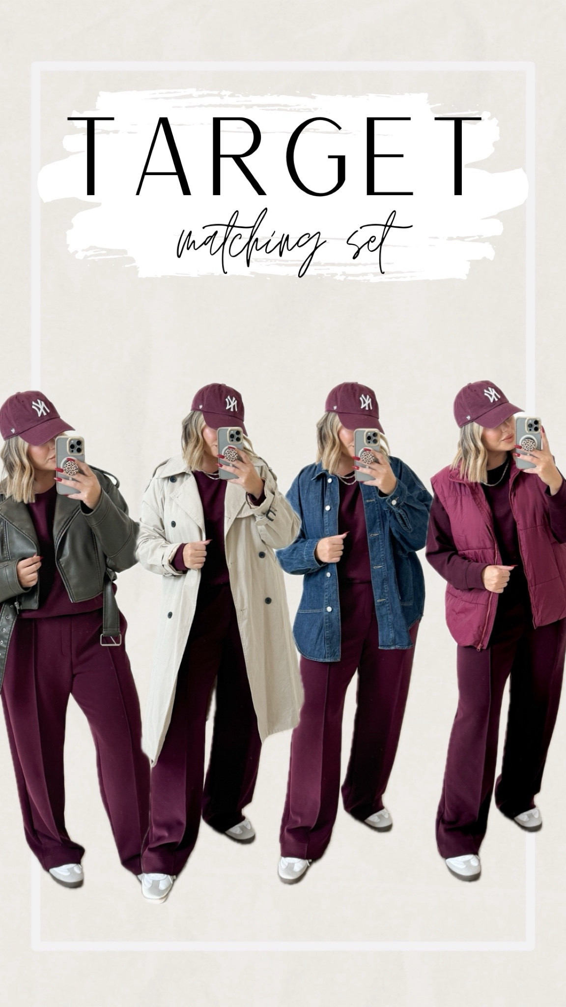 Set size L 
Moto jacket xl 
Trench L 
Denim jacket L 
Vest XL 
#amazon #target 

Follow my shop @shaynaslife on the @shop.LTK app to shop this post and get my exclusive app-only content!

#liketkit #

#LTKFindsUnder50 #LTKFindsUnder100