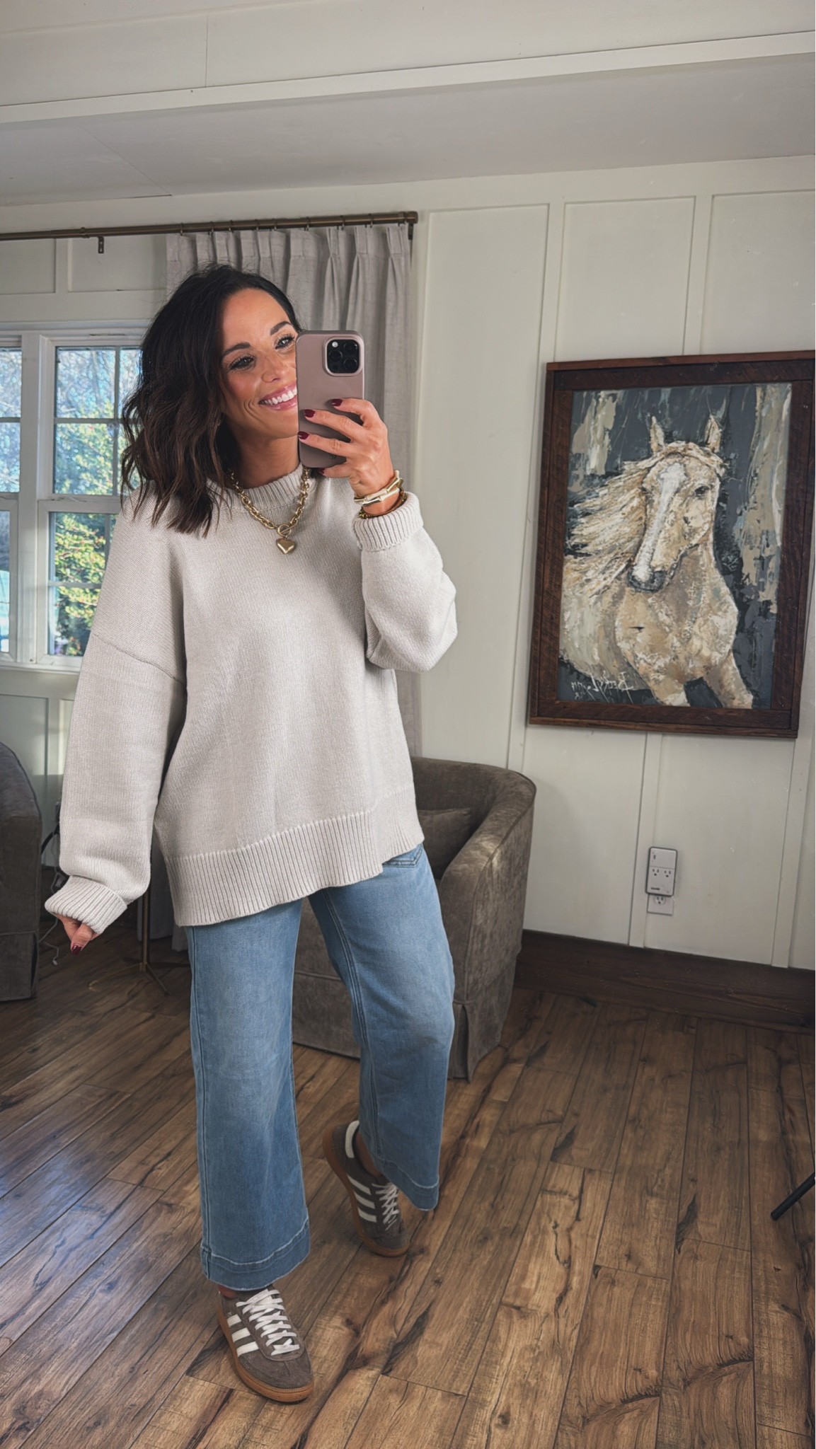 Y'all this Amazon sweater was an instant fav! It's so easy to pair with denim for daily wear or with dress pants for a cozy workwear moment! 

Warm outfits Amazon finds affordable women’s wear elevated casual mom approved every day outfits elevated basics winter wear sweater outfit inspo VintagePickin 

#LTKPetite #LTKootd #LTKmomlife