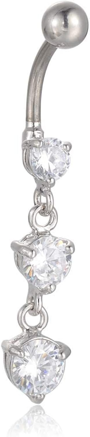 14G Dangly Belly Button Ring | Amazon (US)