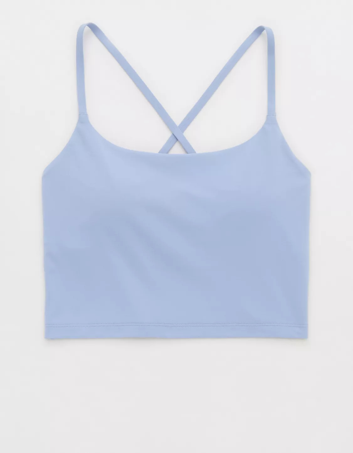 OFFLINE By Aerie Real Me Xtra Strappy Longline Sports Bra | American Eagle Outfitters (US & CA)