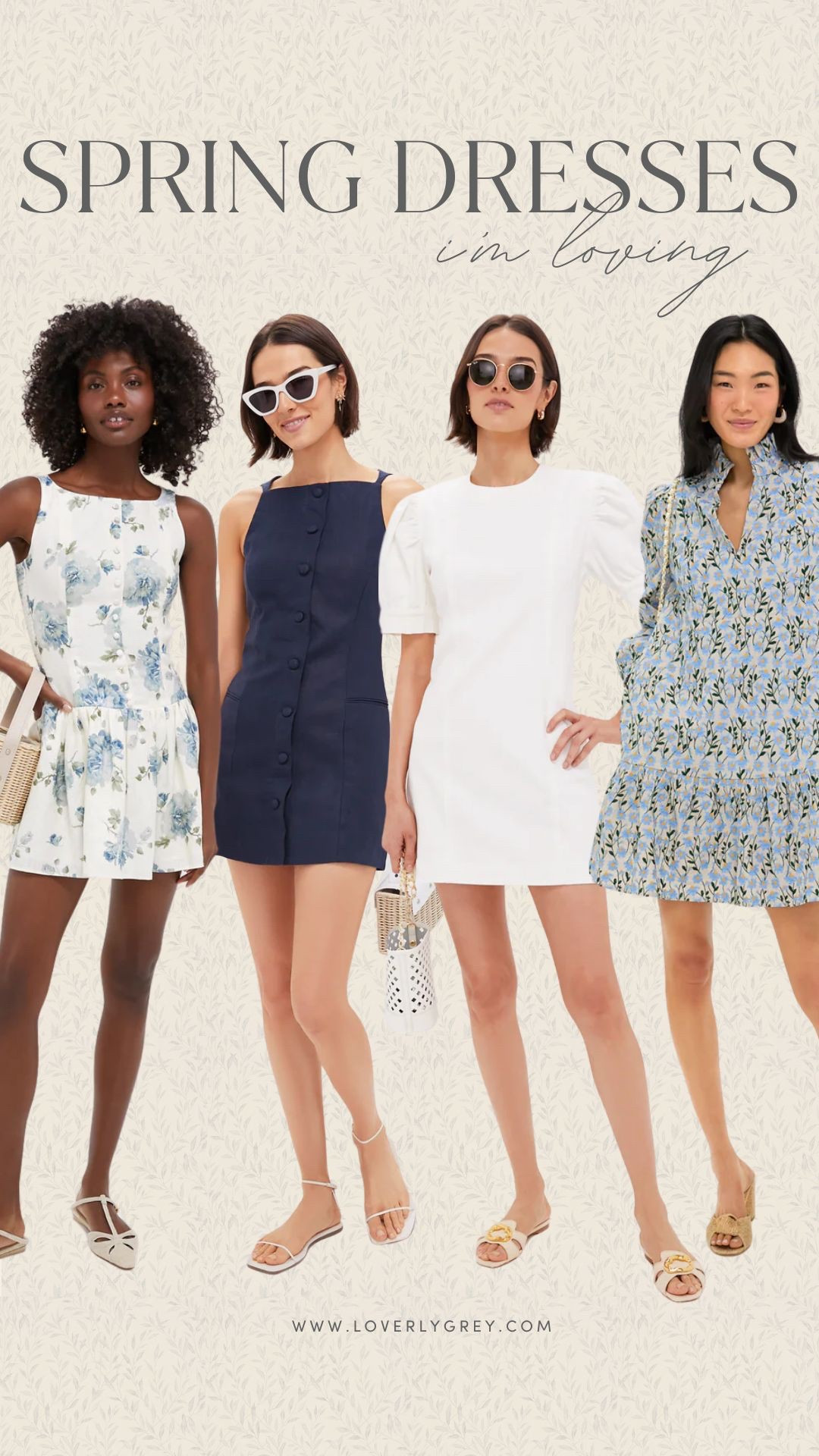 Dresses I’m loving for spring. These mini dresses as perfect for brunch or baby shower. Loverly Grey, spring dress

#LTKBaby #LTKSeasonal #LTKStyleTip