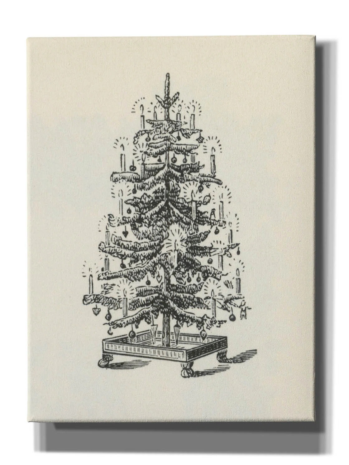 Astoria Grand 'Christmas Tree 1' by Tis the season Canvas Wall Art | Wayfair | Wayfair North America
