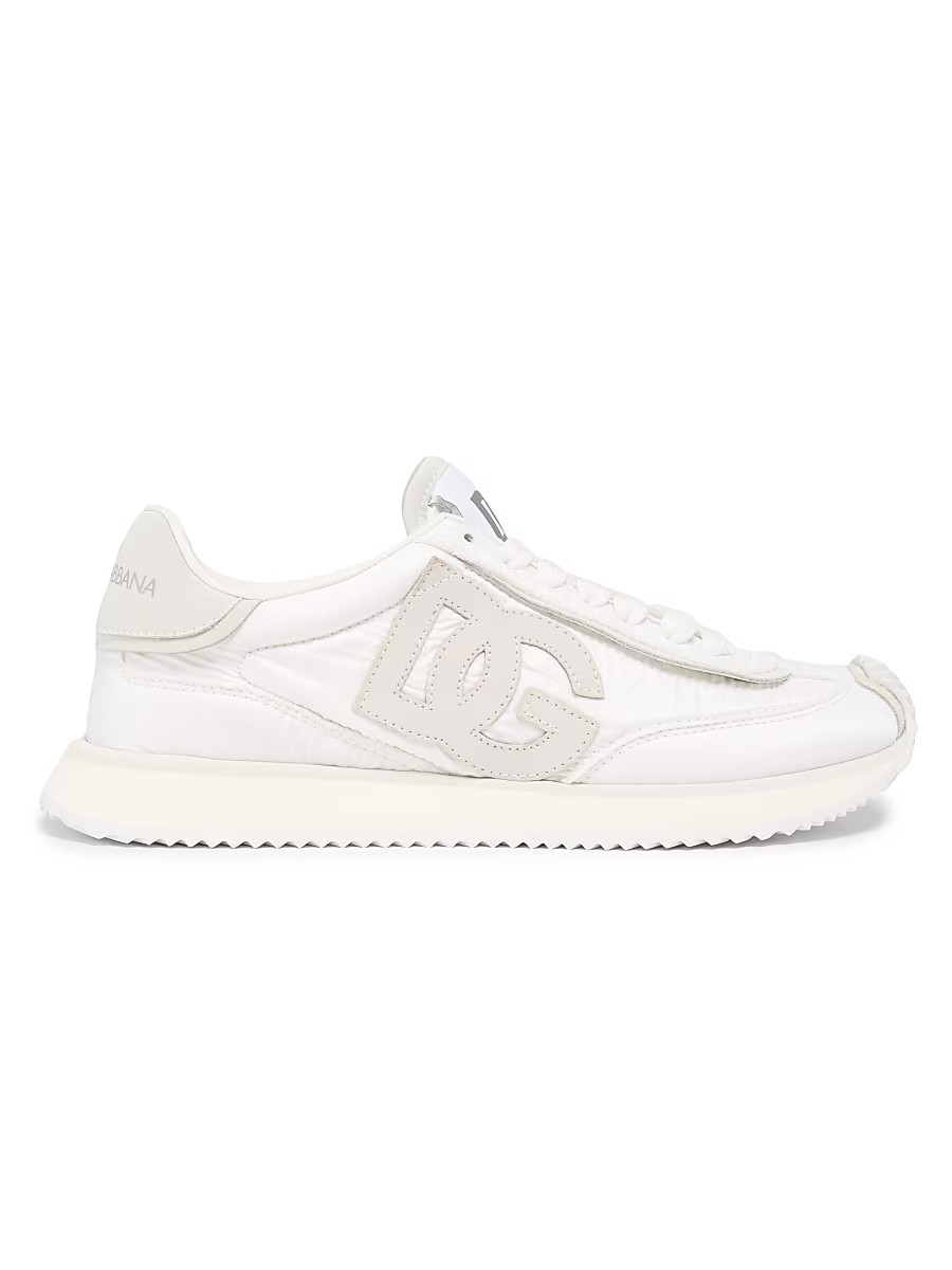 Women's DG Cushion Low-Top Sneakers - Bianco - Size 6.5 | Saks Fifth Avenue