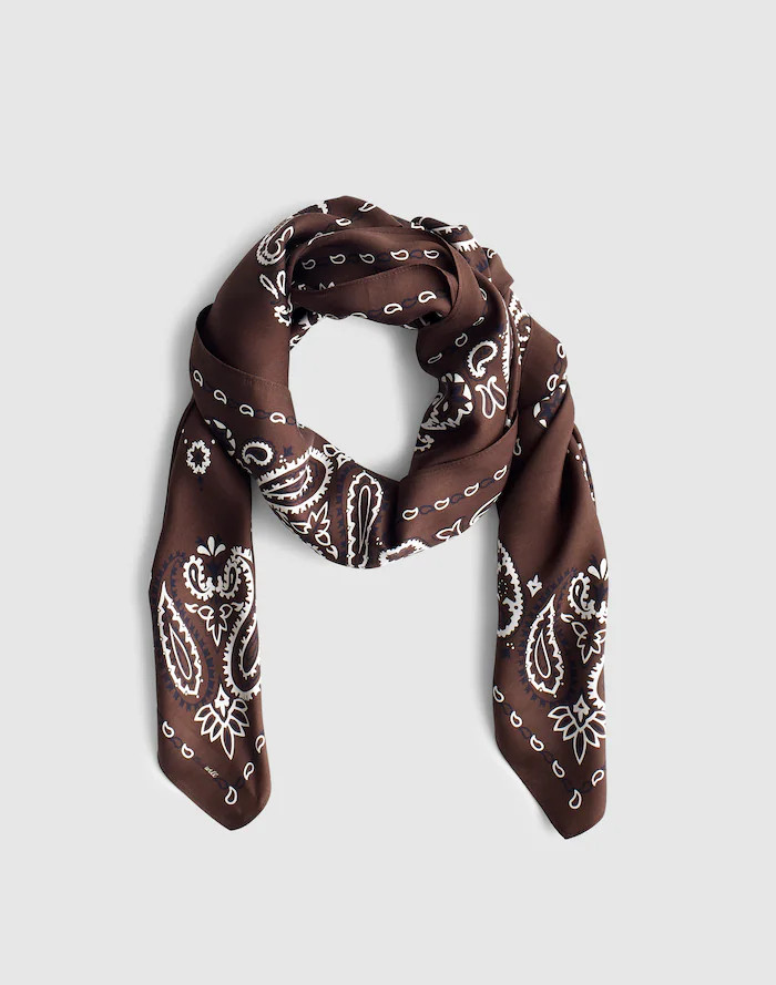 Oversized Silk Bandana | Madewell