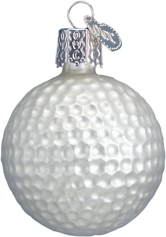Old World Christmas 2020 Christmas Ornament Golf Ball Glass Blown Ornament for Christmas Tree | Amazon (US)