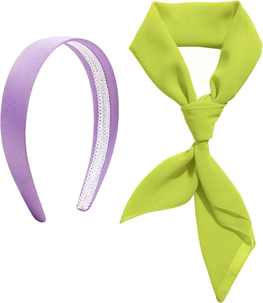 Comsite Chiffon Scarf Ribbon Neck Scarf Square Handkerchief 23"x23" 26"x26" 30"x30" | Amazon (US)