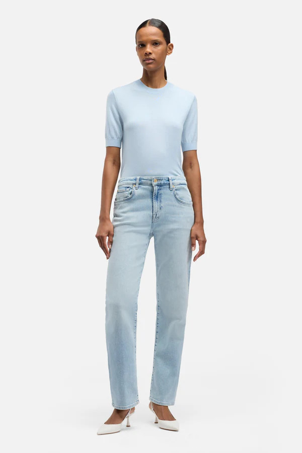 CALIE STRAIGHT in Luxe Vintage | 7 For All Mankind