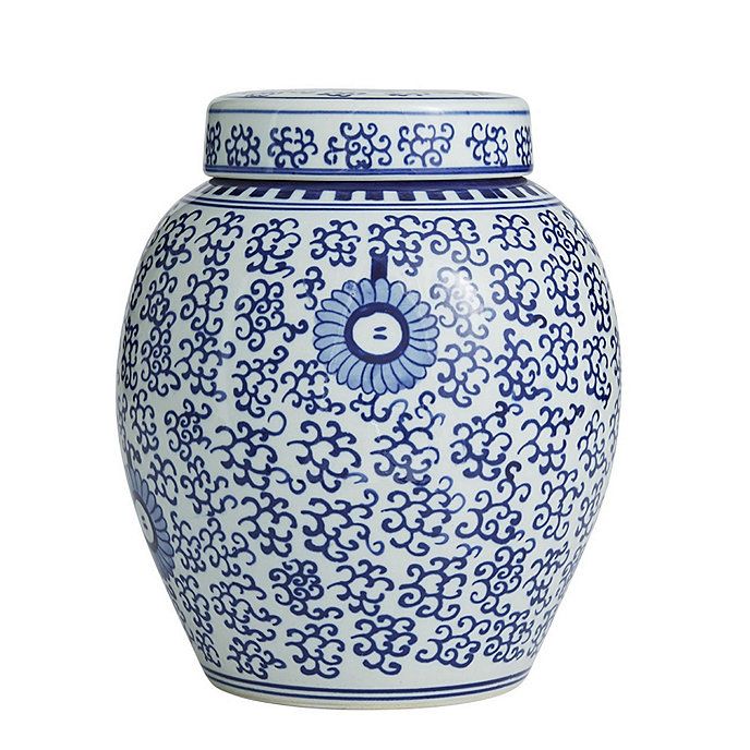 Blue & White Chinoiserie Porcelain Vase Collection | Ballard Designs, Inc.