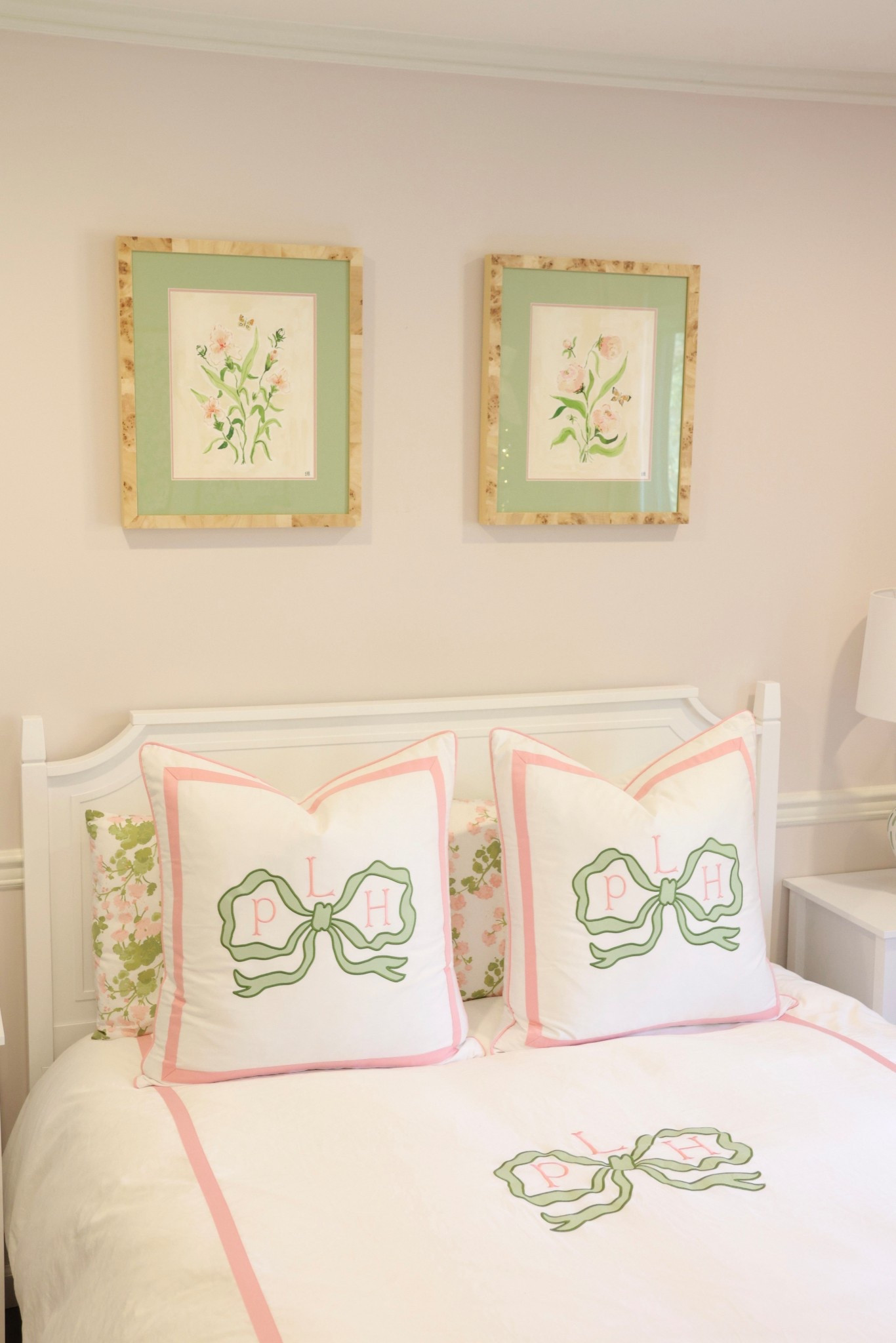 The sweetest floral prints for your little or big girl’s room! 🩷💚

#LTKHome #LTKKids