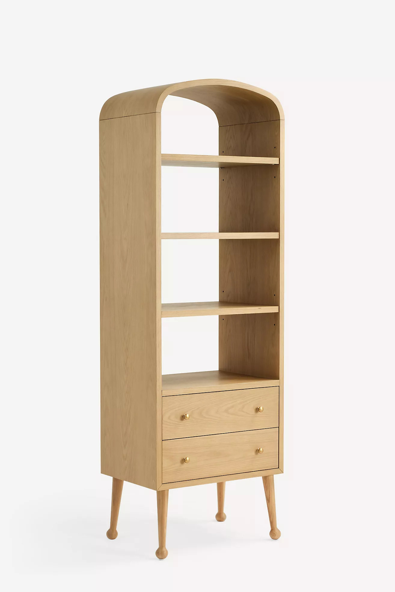Moretti Oak Bookcase | Anthropologie (US)