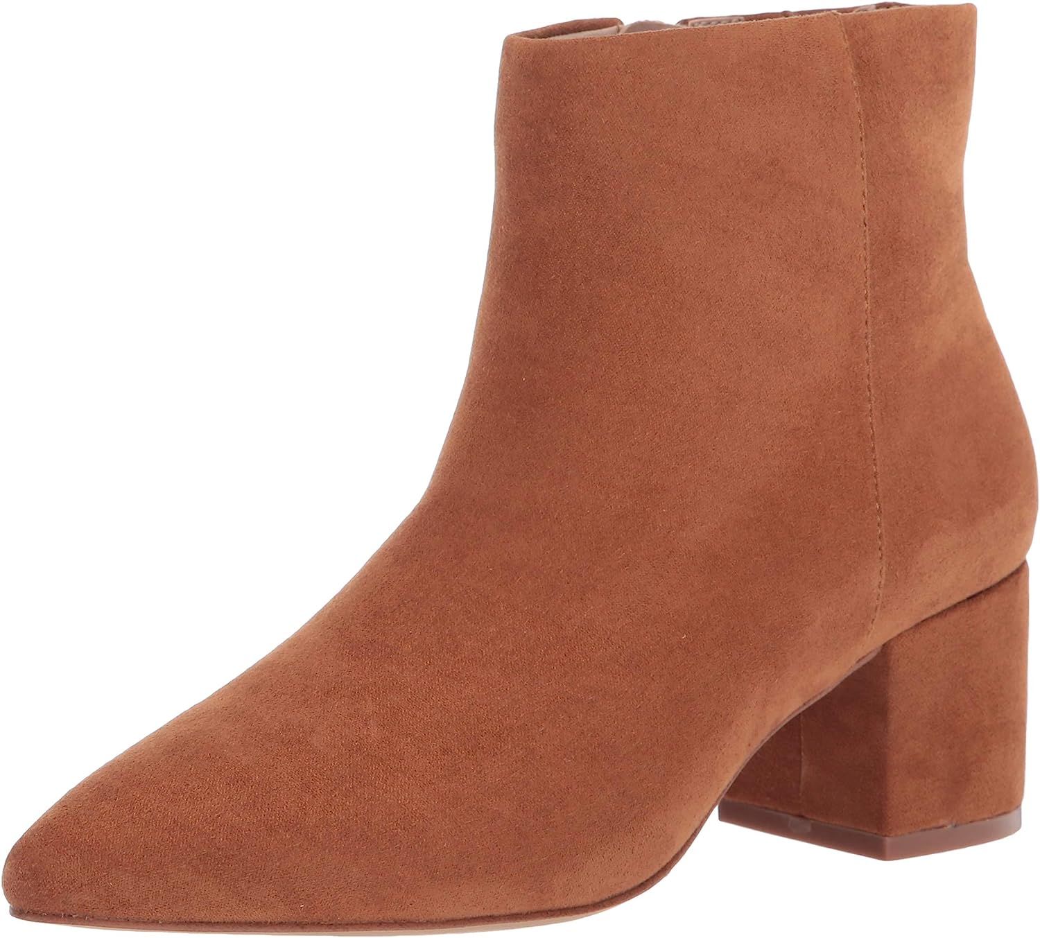 The Drop Women's Jessi Side-Zip Block Heel Ankle Boot | Amazon (US)