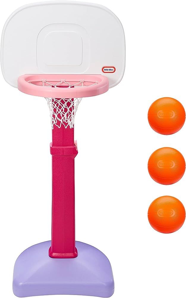 Little Tikes Easy Score Basketball Set, Pink- Amazon Exclusive 22.00 L x 23.75 W x 61.00 H Inches | Amazon (US)