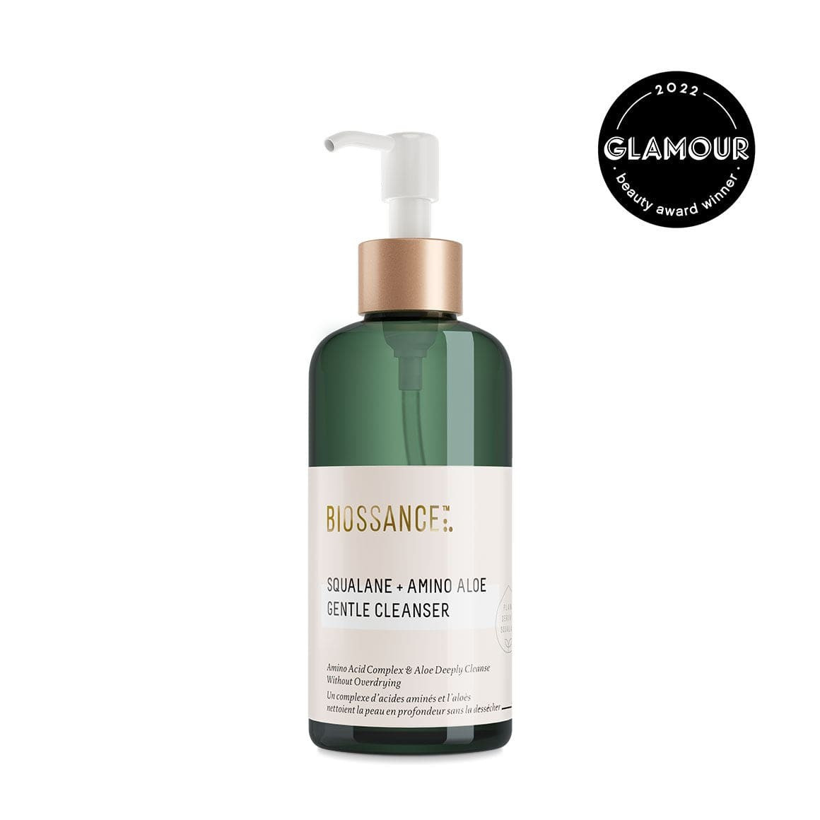 Biossance Squalane & Amino Aloe Gentle Cleanser Skin Care Full Size (200 ml/6.7 oz) Cruelty Free, Fr | Biossance (US)