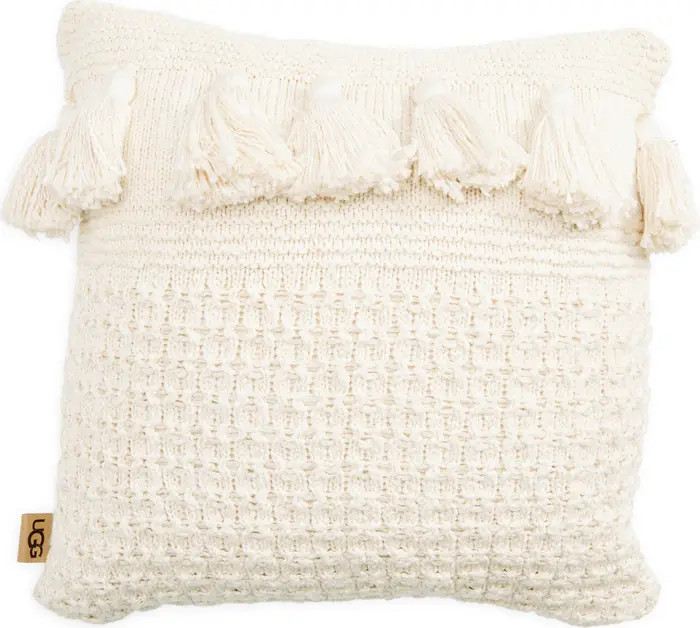 Castilla Tassel Knit Decorative Pillow | Nordstrom Rack