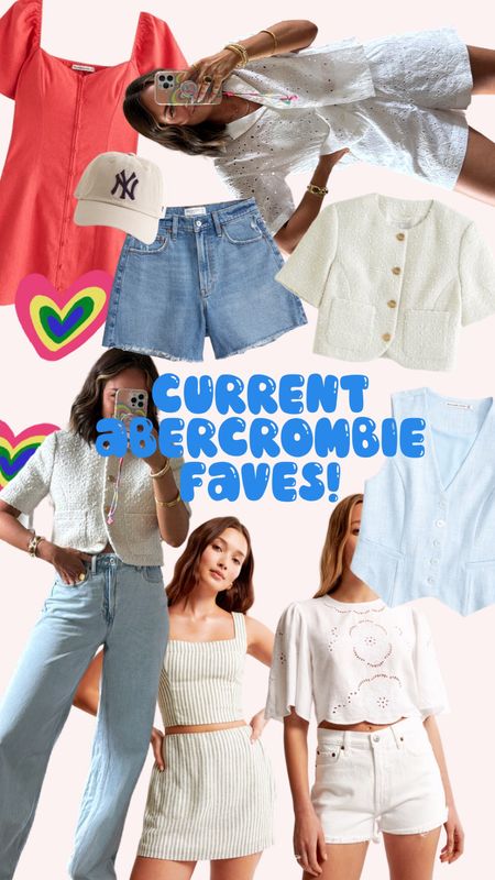 Abercrombie SALE! Use code AFSHORTS for extra 15% off the sale prices. I sized down one in the jeans & up one in the shorts, only size up in shorts if you are inbetween sizes! Everything else size XS TTS!@abercrombie #abercrombiepartner

#LTKSaleAlert #LTKFindsUnder100 #LTKFindsUnder50