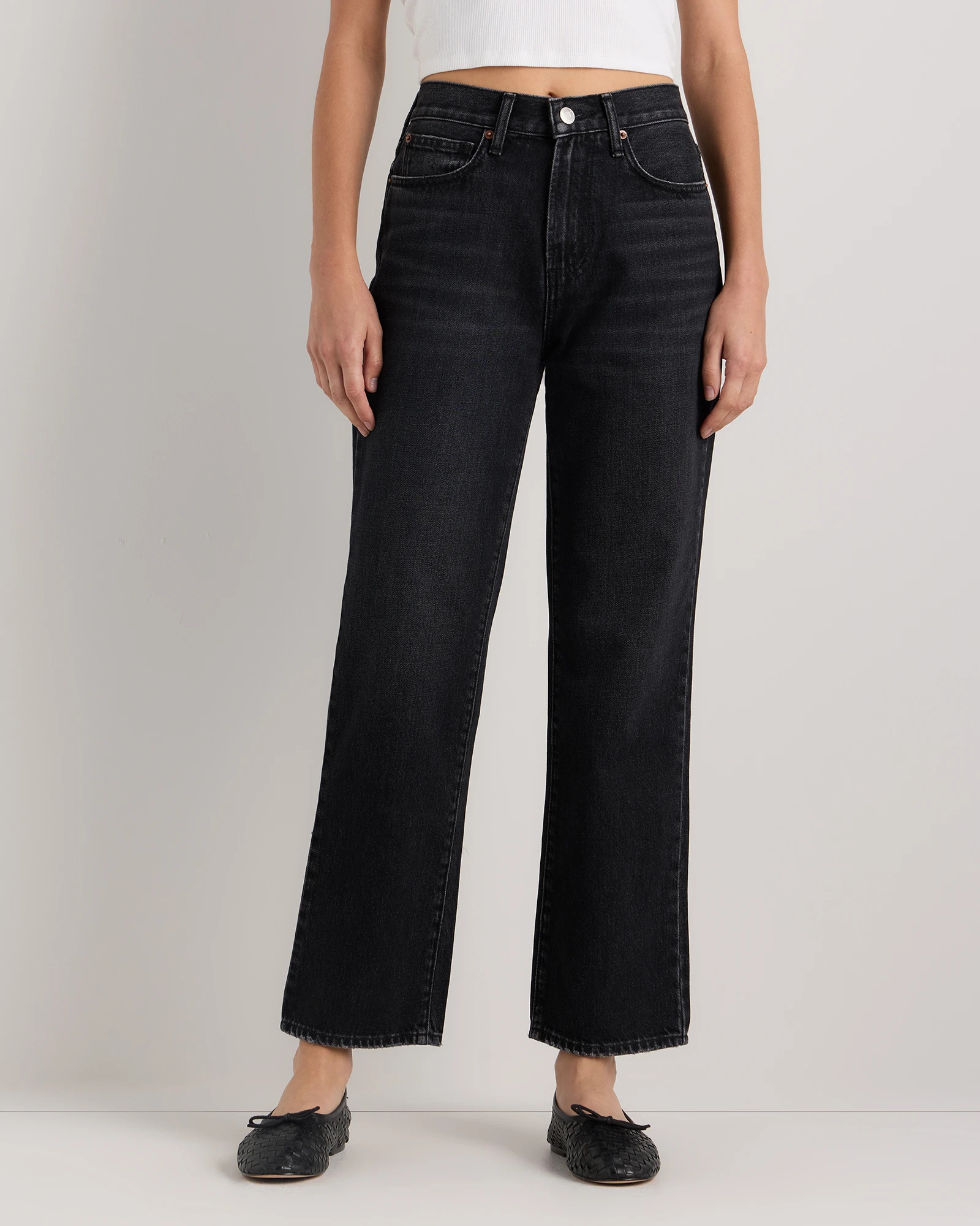 Bella Rigid Straight Jeans | Quince