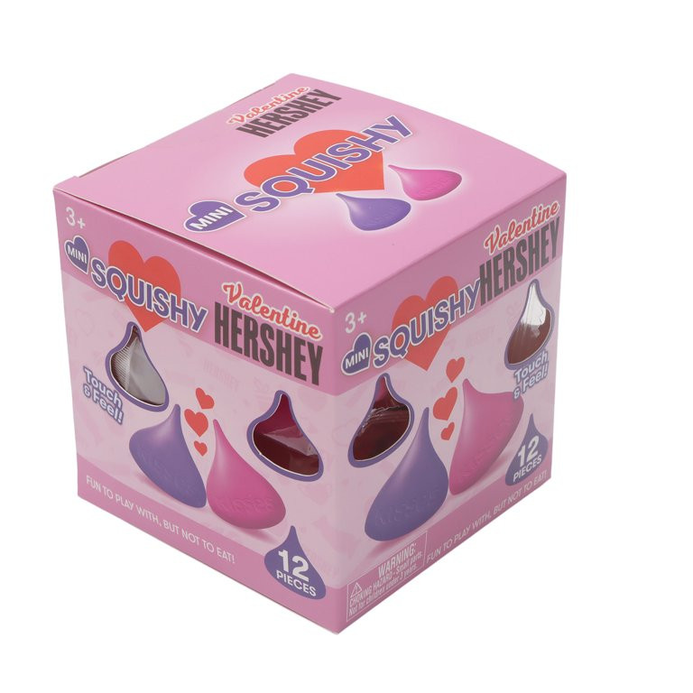 Hershey Mini Squisshy 12 Count Box Assorted Kisses | Walmart (US)