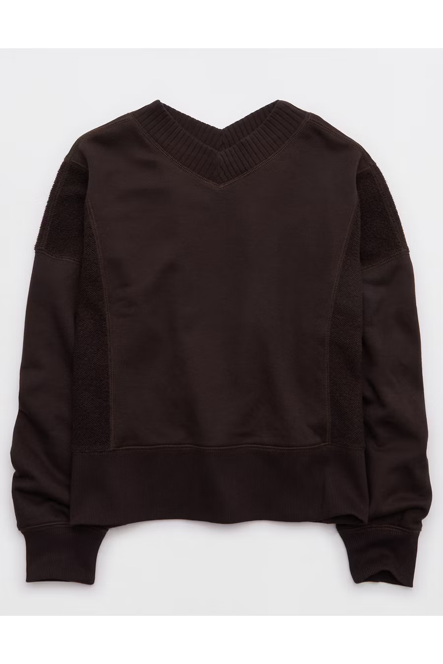 Aerie Après-Chill Sweatshirt Women's Deep Earth XS | Aerie