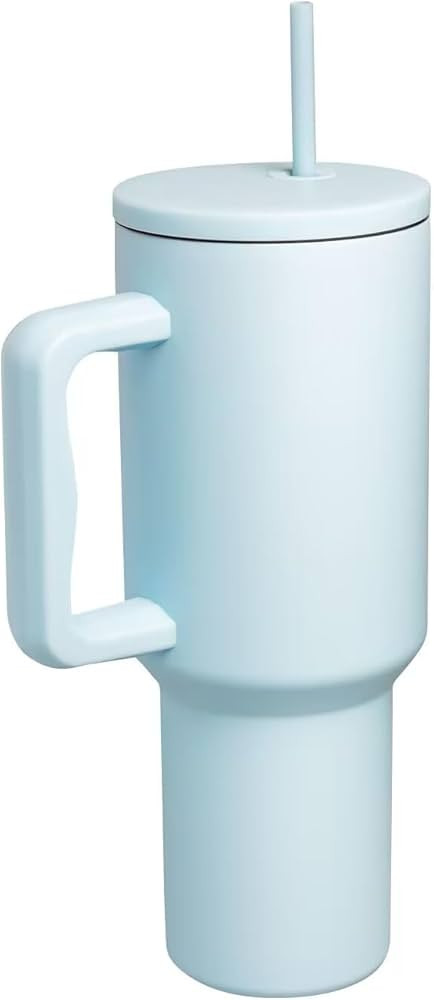 40 oz Tumbler with Handle and Straw Lid,Double Vacuum Stainless Steel Water Bottle,Insulated Cup ... | Amazon (US)