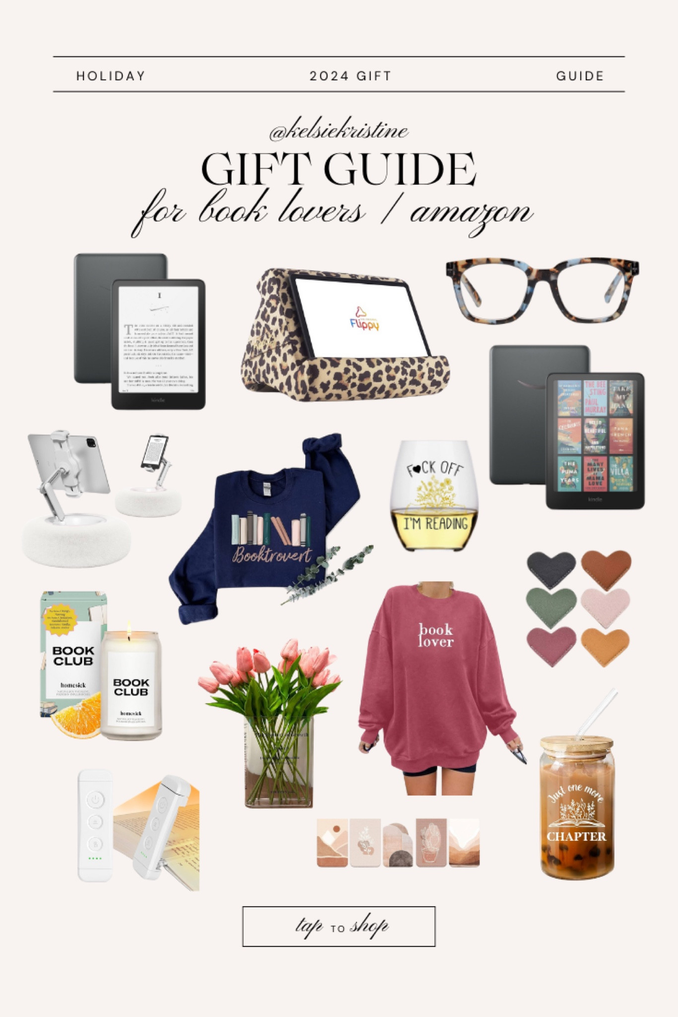 Amazon gift guide for the book lover🙌🏻🙌🏻

Kindle reader glasses, reading liver pullover, magnetic bookmarks, novelty cup, kindle fire

#LTKGiftGuide #LTKTravel #LTKHoliday