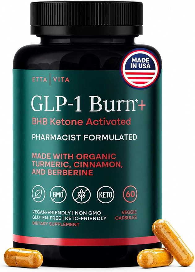 GLP-1 Supplement for Appetite Support and Metabolic Health for Men and Women with BHB Ketones, Ap... | Amazon (US)