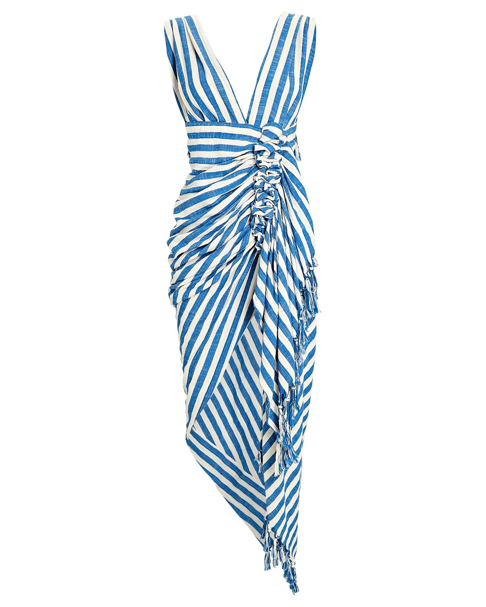 Tulum Ruched High-Low Dress | INTERMIX