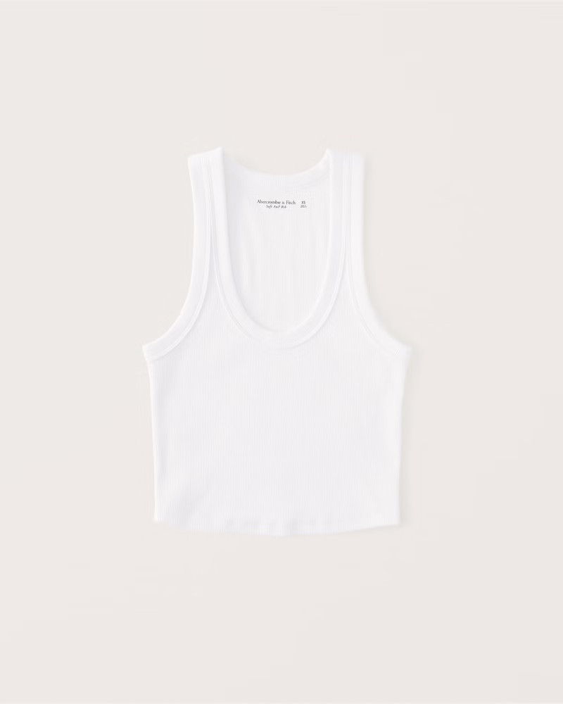Essential Scoopneck Tank | Abercrombie & Fitch (US)