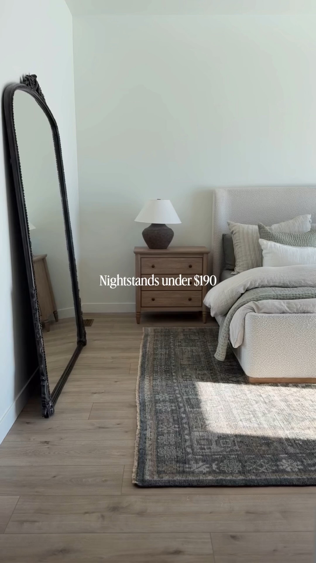 Stunning nightstands that look like PB but under $190 😍 There’s also a matching dresser and bed!

#LTKHome