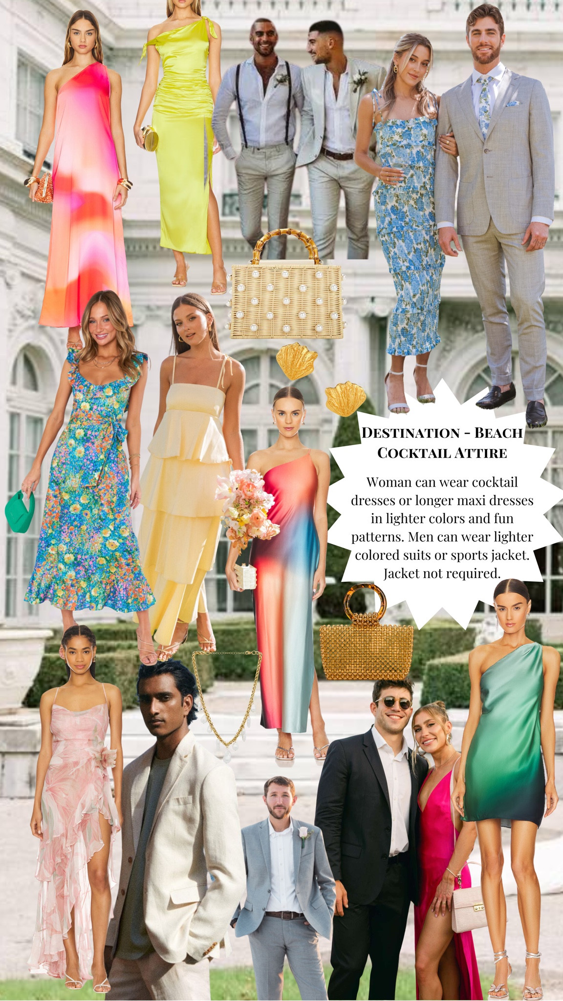 Destination beach wedding guest attire inspo #wedding #weddingguest #dresscode

#LTKStyleTip #LTKWedding #LTKTravel