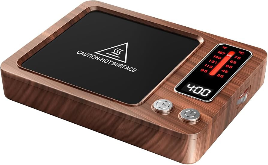 Gaiatop Coffee Mug Warmer, 36W Fast Heating, 5 Temp Settings, 0.5-9H Timer, for Water Milk Tea Co... | Amazon (US)