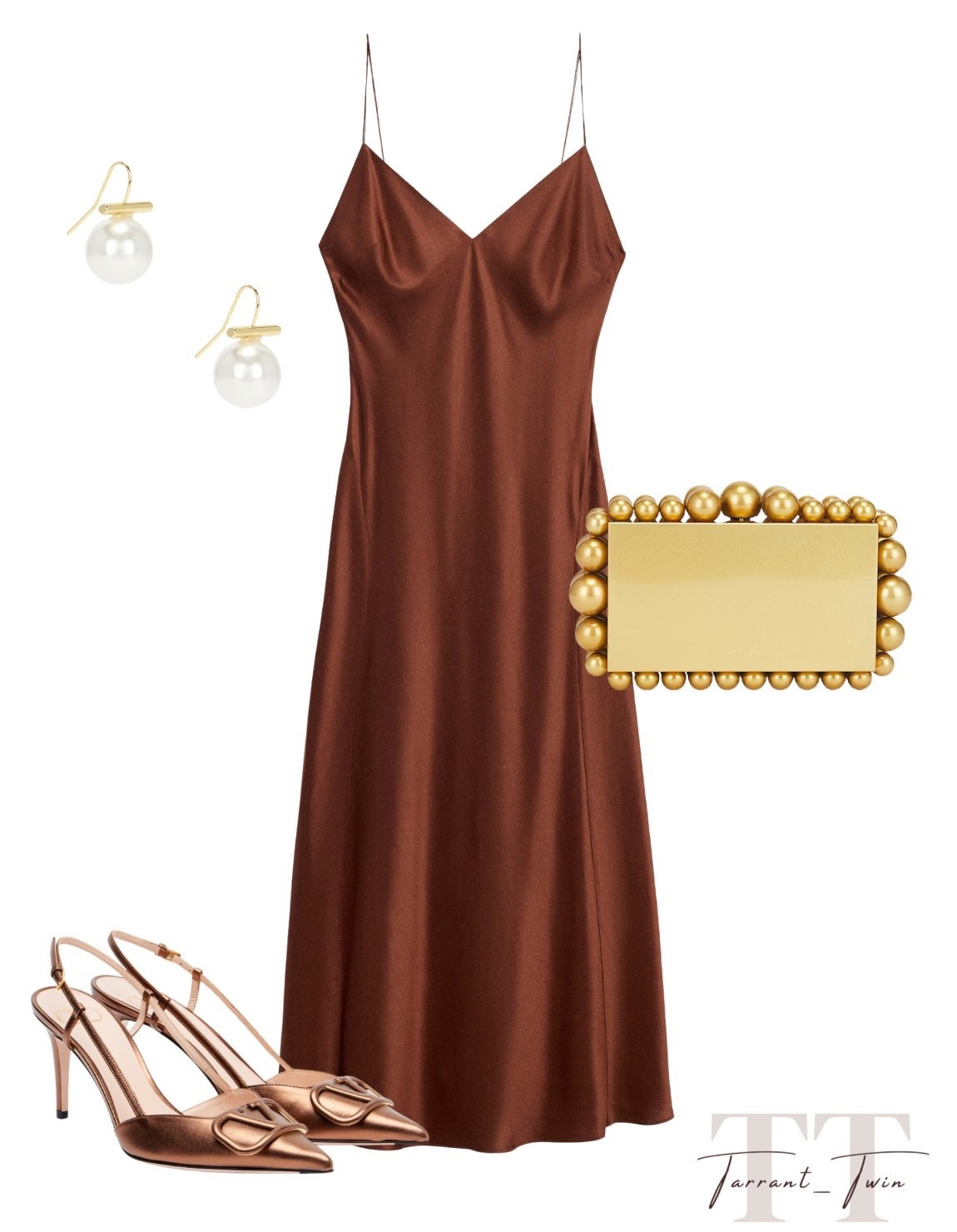 Satin Chic & Golden Hour Glow! ✨

Embrace a sophisticated formal look with this stunning chocolate brown satin slip dress from Mango! This piece is the ultimate choice for a summer wedding guest outfit. I am obsessed with how the metallic Valentino slingback heels elevate the rich tones of the dress. Finish the look with a bold gold beaded clutch and elegant pearl drop earrings from Revolve for a touch of timeless luxury that is perfect for any cocktail event!

#WeddingGuestStyle
#SatinDress
#MangoFashion
#NordstromFinds
#RevolveMe
#CocktailAttire
#FormalOutfit
#SummerWedding
#ValentinoHeels
#GoldAccessories
#EveningGlow
#LTKStyle
#DateNightLook
#ChicStyle
#OOTD
#FormalCocktailDress

#LTKWedding #LTKootd #LTKSeasonal