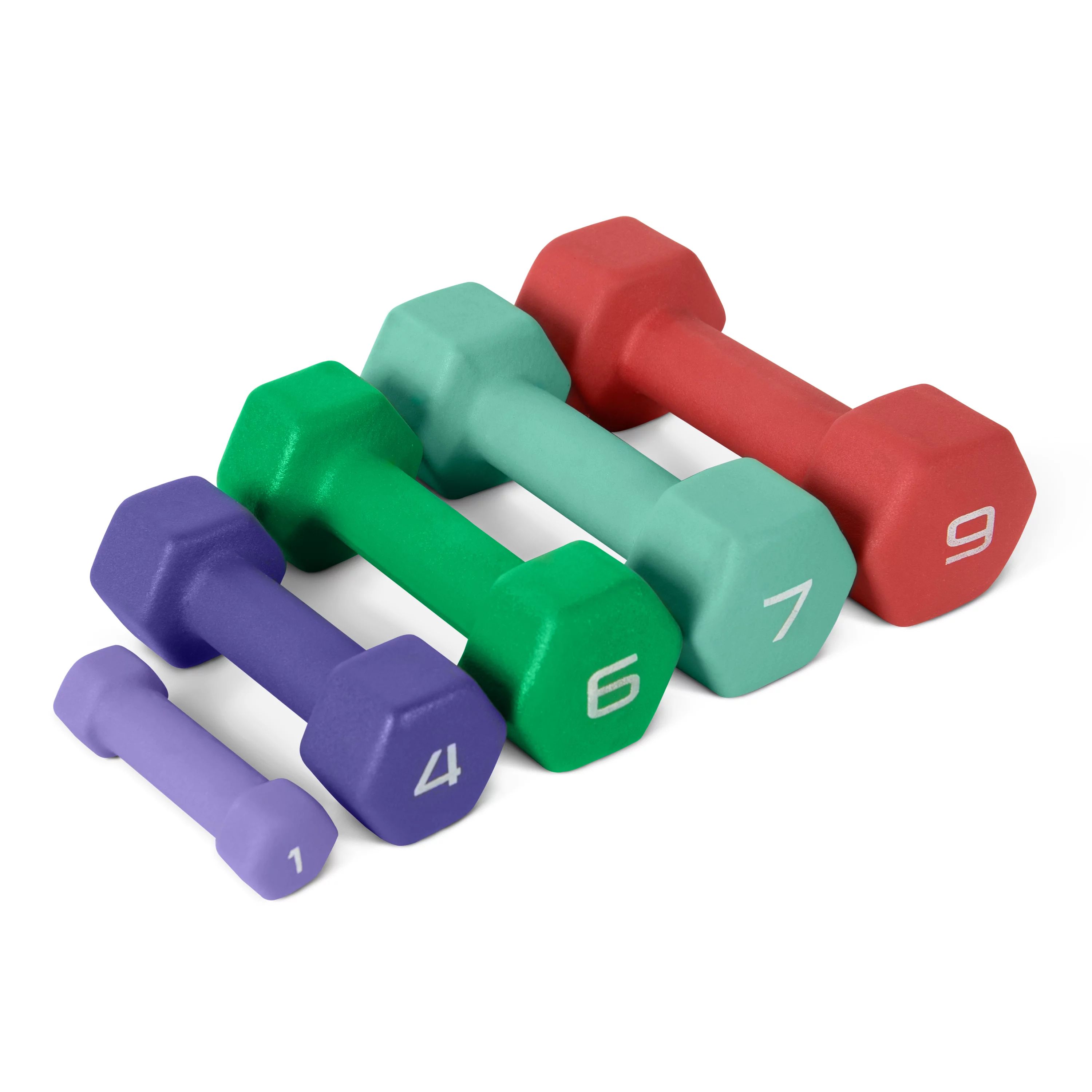 CAP Neoprene Coated Dumbbell-Quantity:1 Each,Weight:6 lb | Walmart (US)