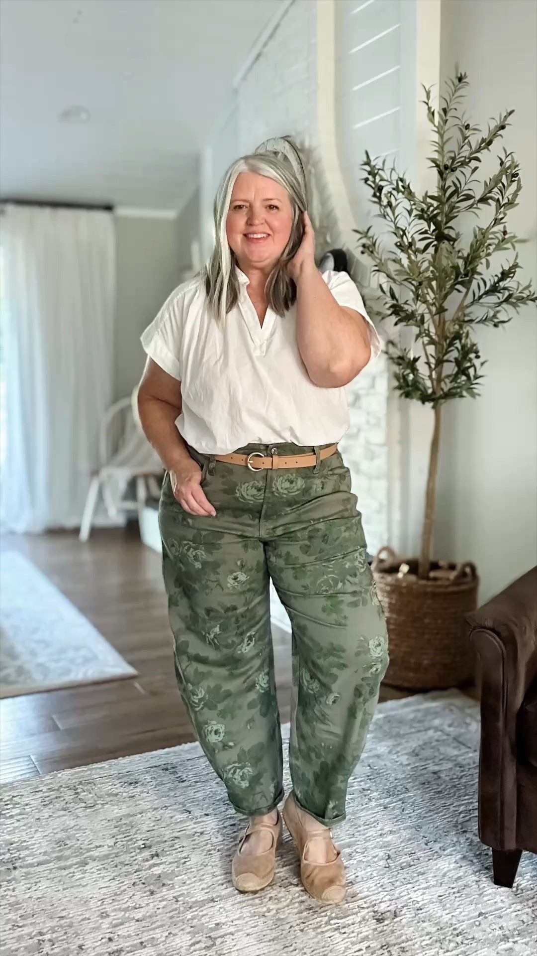 I LOVE this simple fall transitional outfit idea. Keeping it simple with layers. 
Pants -18/34 R || Top - XL || Cardigan - XL || Belt - 2X 

✅ I said I sized up in the cardigan but I actually got the XL. 

Fashion over 40 || Fashion over 50 || Plus-size over 50 || Midsize fall outfit idea || Plus-Size fall outfit idea  

#LTKOver40 #LTKMidsize #LTKPlusSize