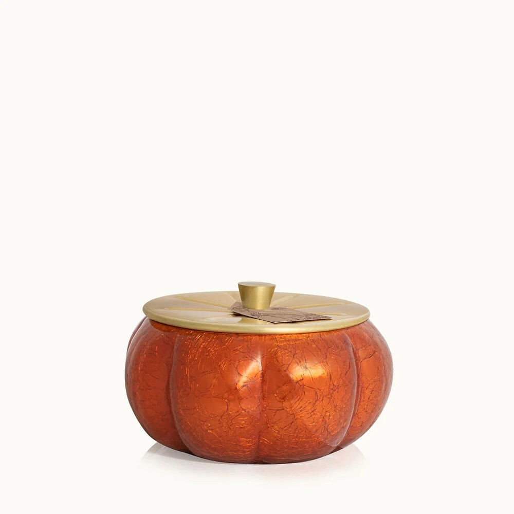 Pumpkin Laurel Statement Large Candle | Thymes | Thymes