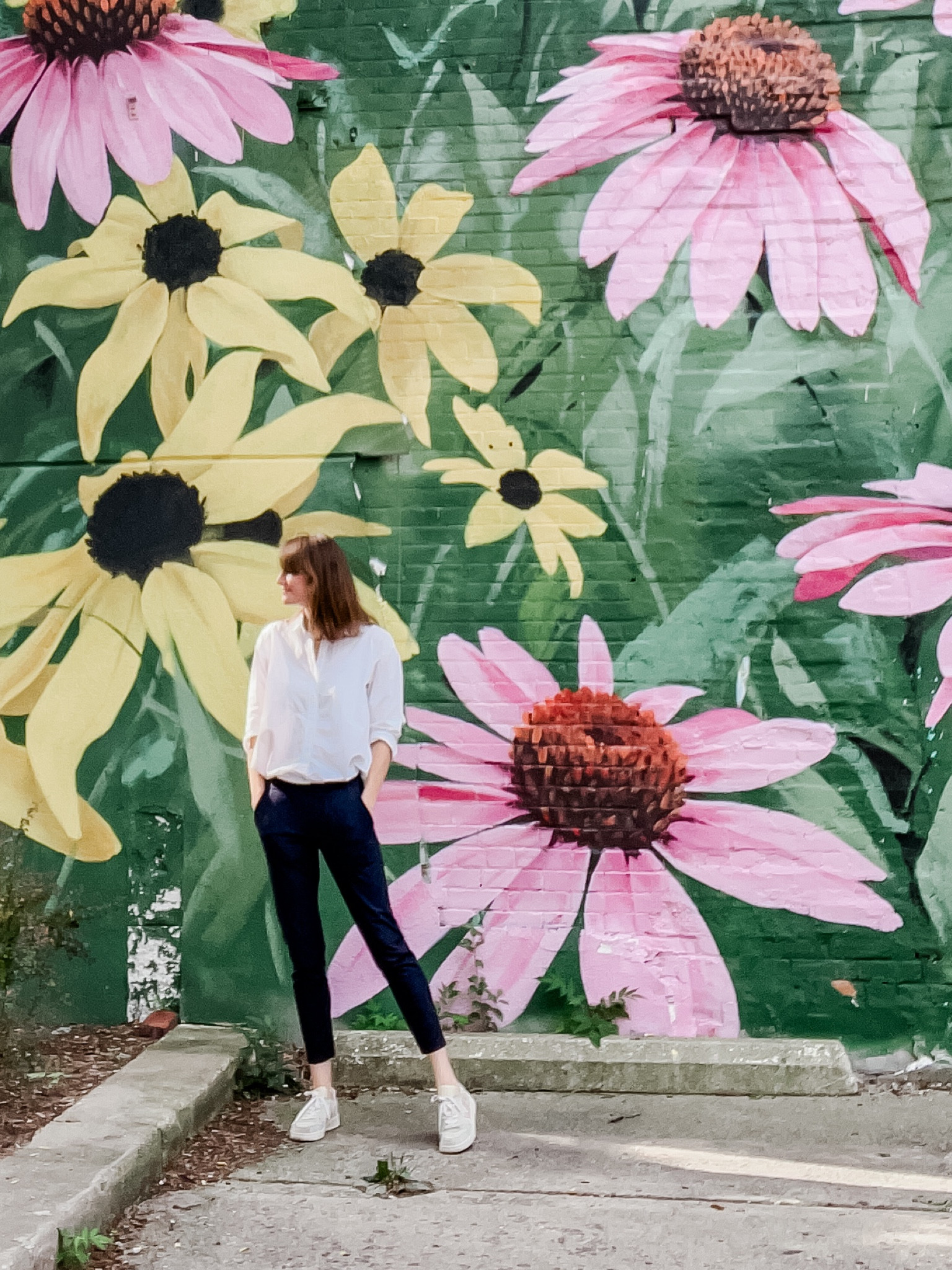 A sneakers-to-work kind of Friday.  Veja sneakers, Jcrew button up & Saint + Sofia pants. 

#LTKStyleTip #LTKFindsUnder100