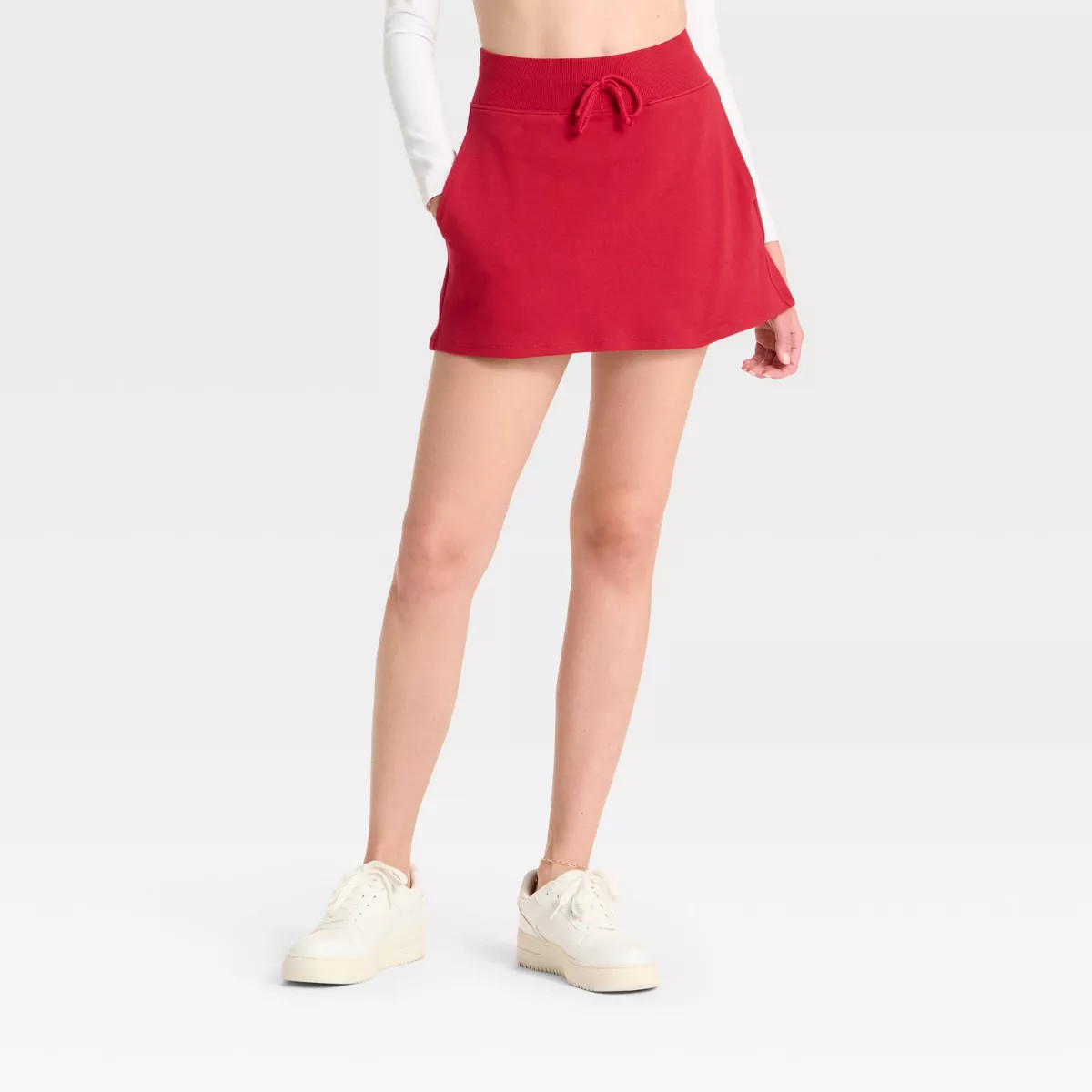 Women's Mid-Rise Interlock Skort - Wild Fable™ | Target