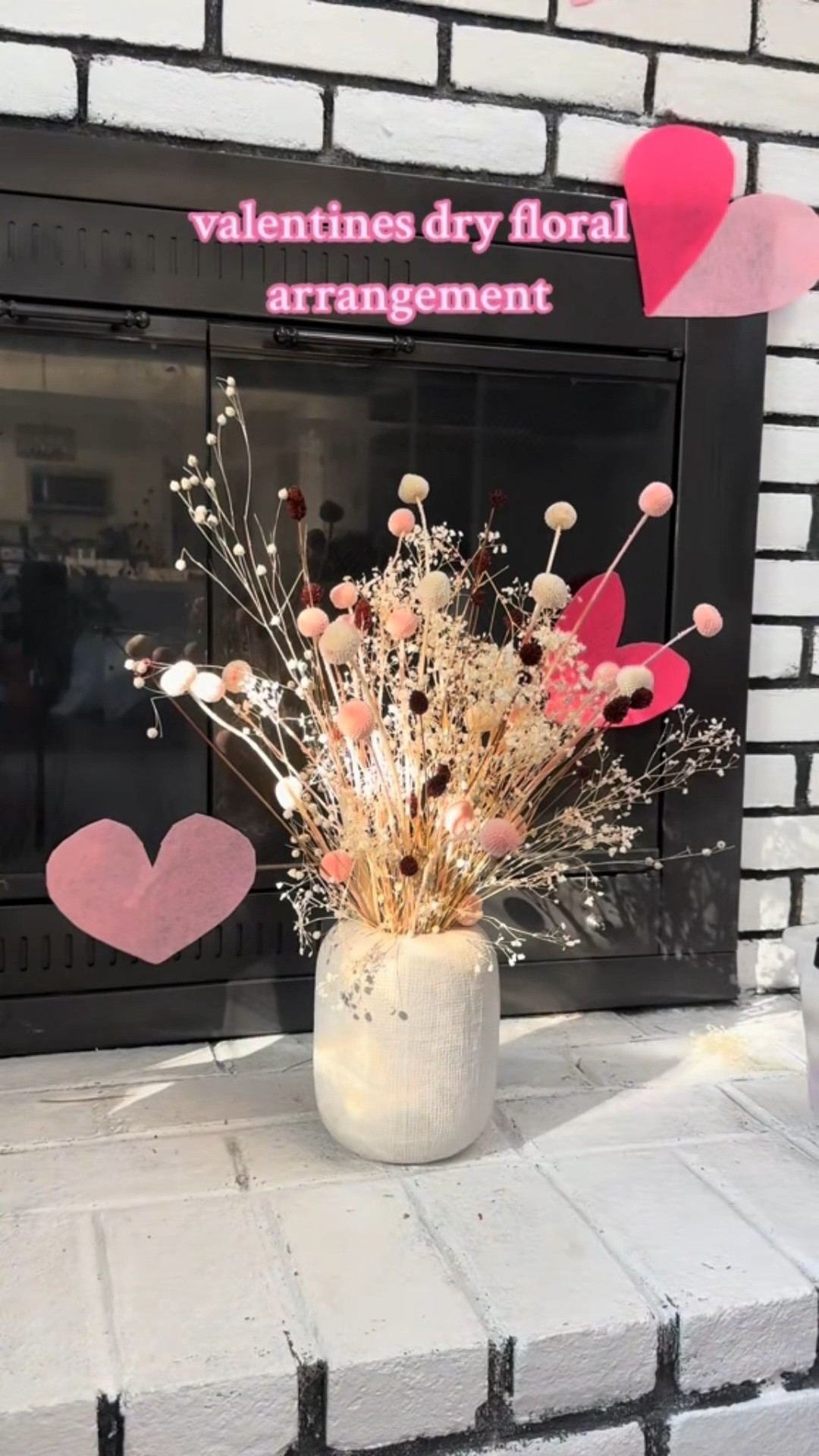 Valentine’s Day dry floral arrangement - lasts forever and environmentally friendly!

#LTKValentine #LTKSeasonal #LTKHome