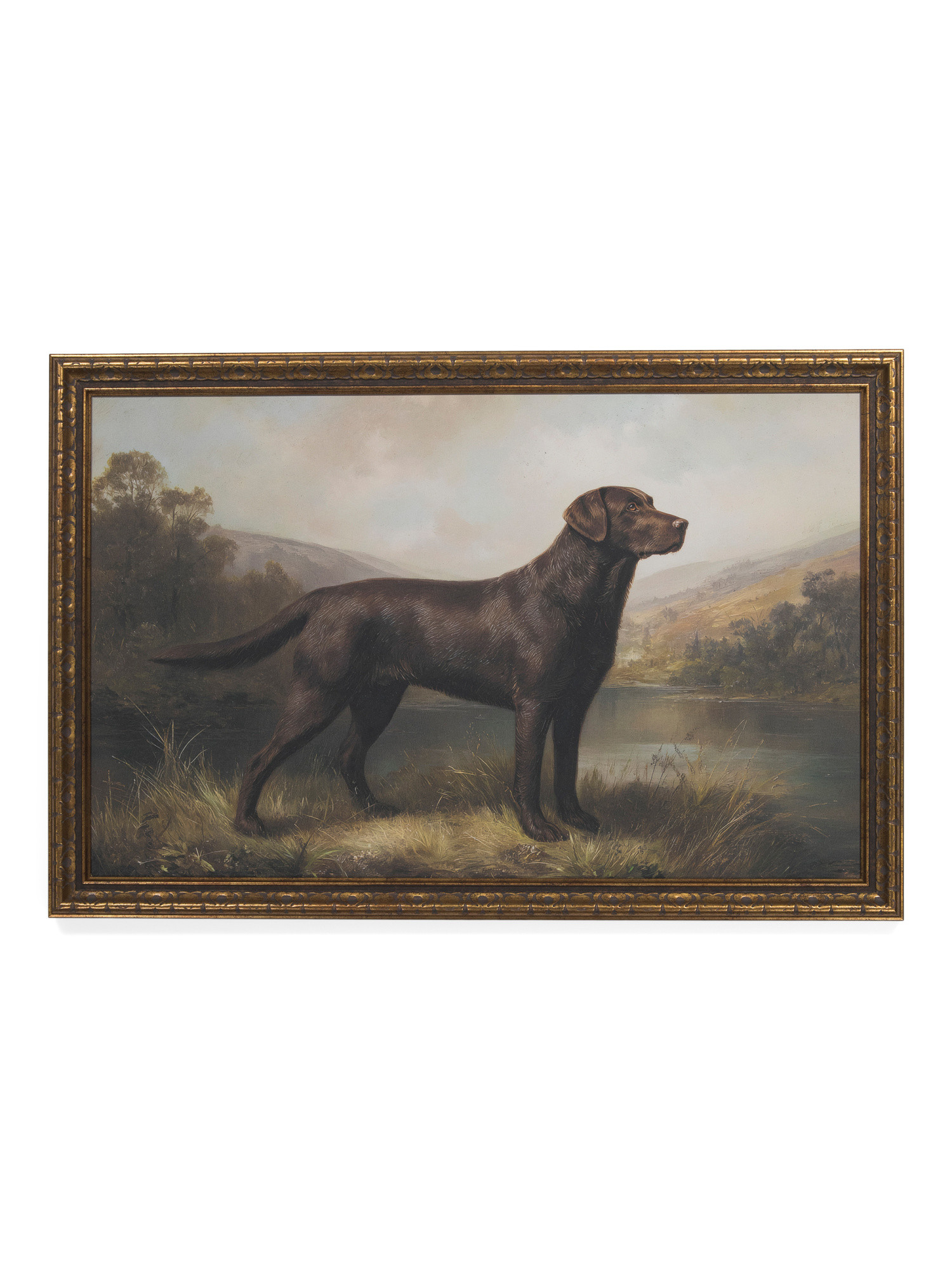 16x24 Hunting Dog Landscape Wall Art | TJ Maxx