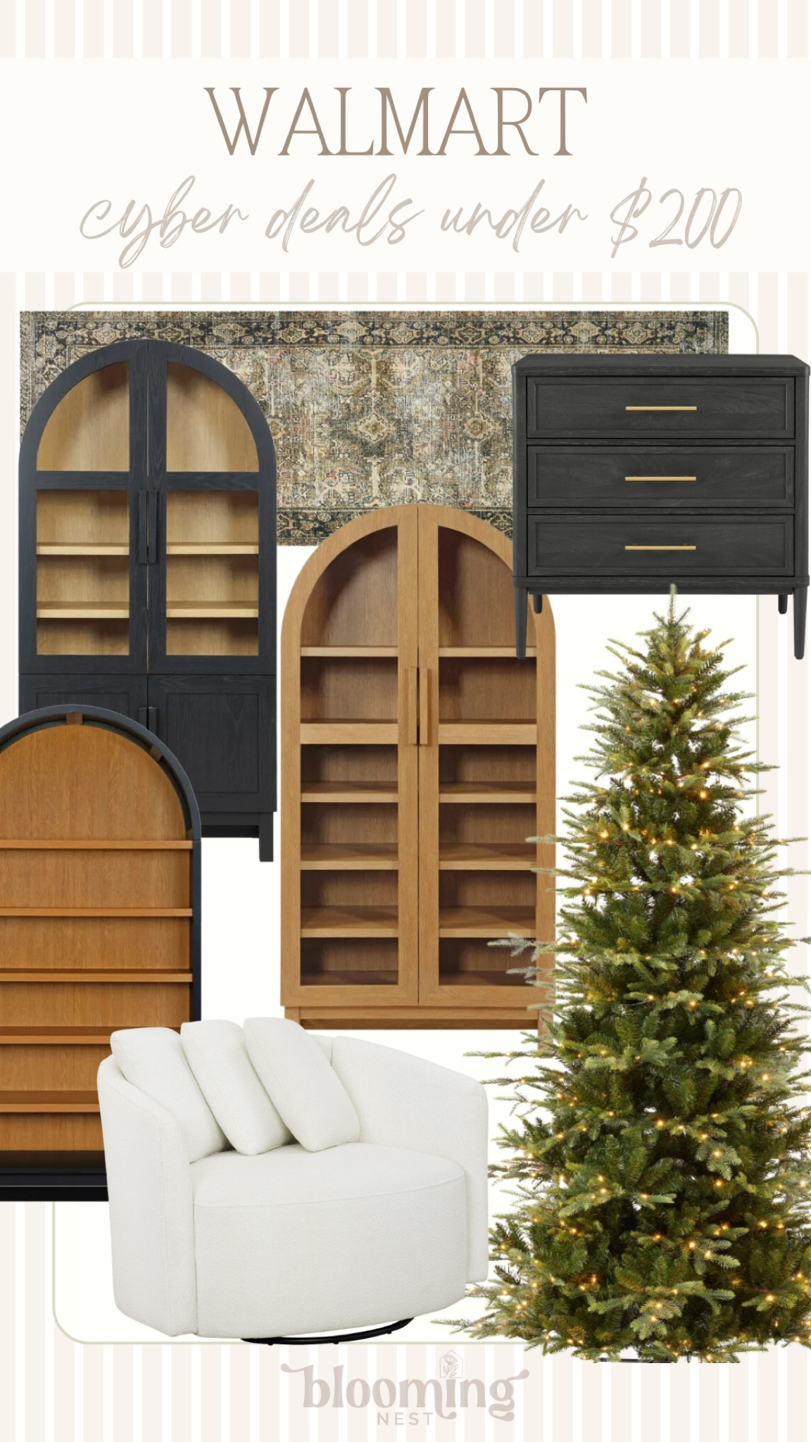 Great home finds under $200

THEBLOOMINGNEST Walmart cyber Monday deal furniture Christmas tree 

#LTKCyberWeek #LTKSeasonal #LTKHoliday