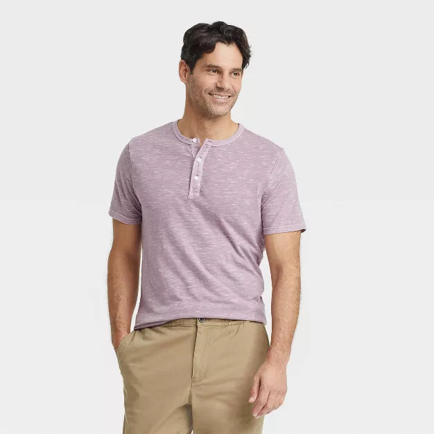 Men's Short Sleeve Henley Shirt - Goodfellow & Co™ | Target