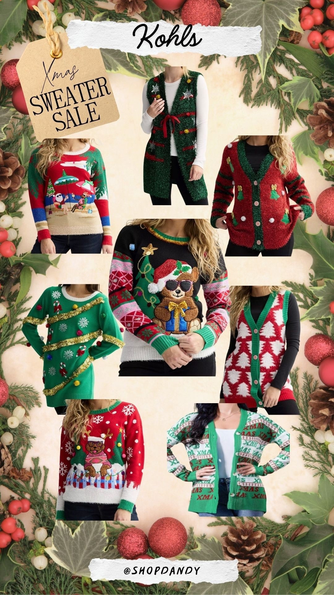 Kohls Christmas sweaters on sale! 

#LTKSeasonal #LTKFindsUnder50 #LTKHoliday